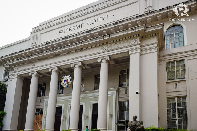 COURT OF LAST RESORT. The facade of the Supreme Court building in Padre Faura, Manila. Photo by LeAnne Jazul/Rappler