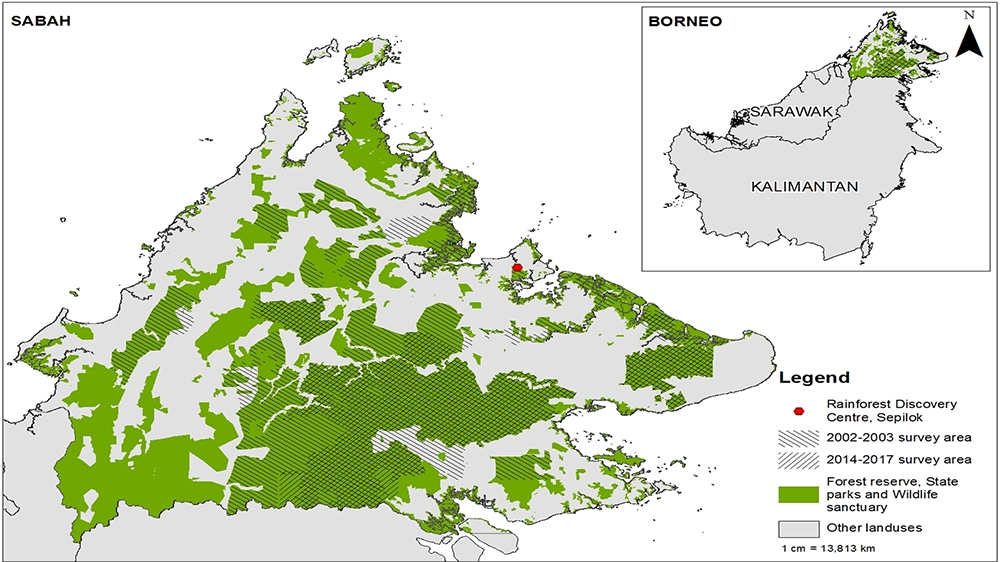 The authors undertook an intensive aerial survey of orangutan nests in Sabah to assess the change in population. [Changes to Sabah’s orangutan population in recent times: 2002–2017] [PLoS ONE 14(7)/ Al Jazeera]