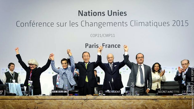 COP21 adopts the Paris Agreement and the Parties’ Nationally Determined Contributions