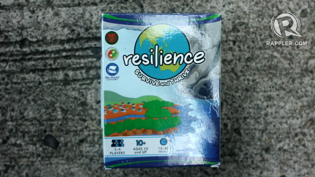 SURVIVAL GAME. 'Resilience' comes in a portable box perfect for bringing to trips or hang-outs with friends