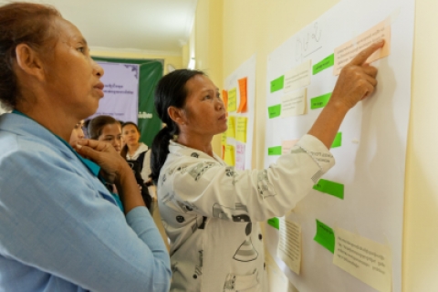 Learning to lead: Women take action for community-based disaster risk reduction in Cambodia