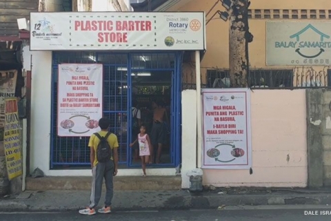 Eco-friendly Cebu City store lets people trade plastic trash for food, goodies