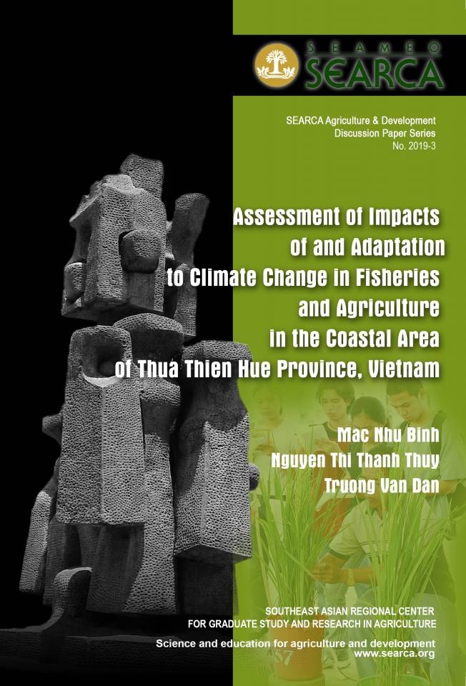 Assessment of Impacts of Climate Change in Fisheries and Agriculture in the Coastal Area of Thua Thien Hue Province, Vietnam