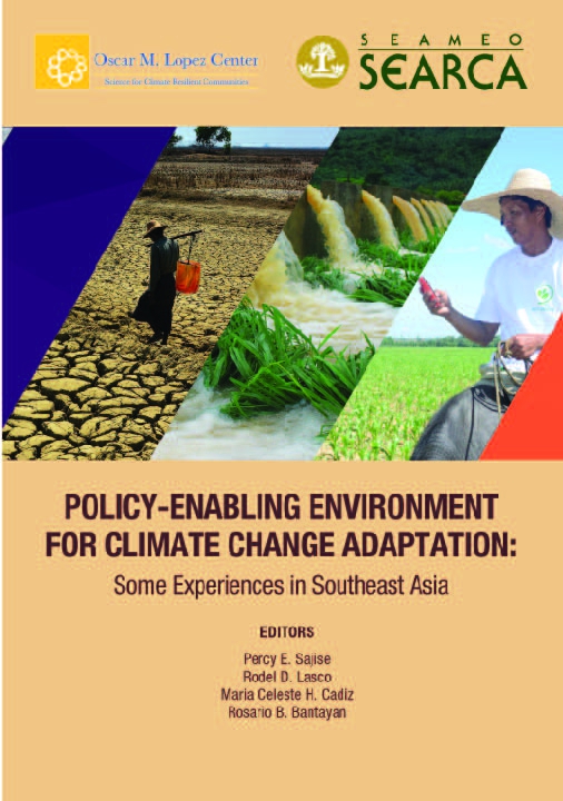 Policy-Enabling Environment for Climate Change Adaptation: Some Experiences in Southeast Asia