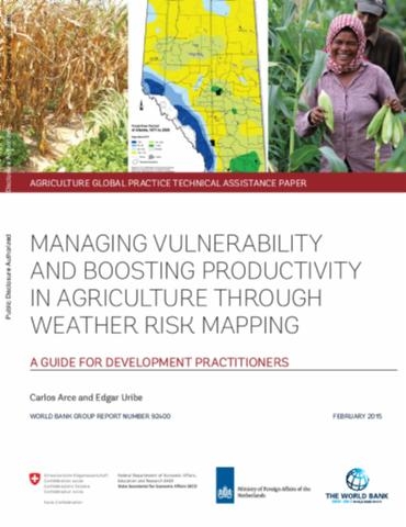 Managing Vulnerability and Boosting Productivity in Agriculture through Weather Risk Mapping