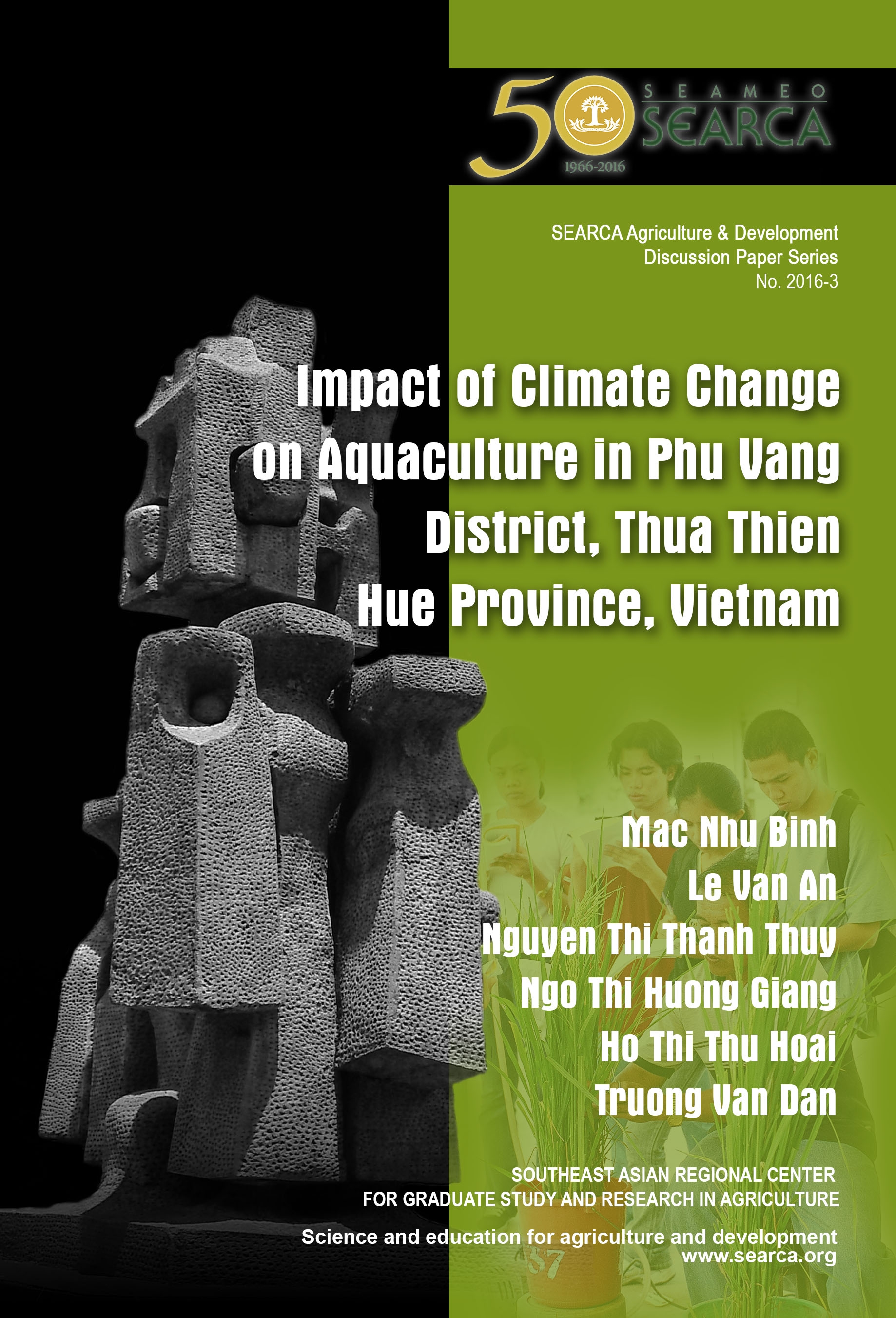 Impact of Climate Change on Aquaculture in Phu Vang District, Thua Thien Hue Province, Vietnam