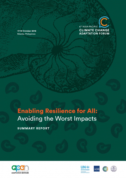 Enabling Resilience for All: Avoiding the Worst Impacts: Summary Report of the 6th Asia-Pacific Climate Change Adaptation Forum
