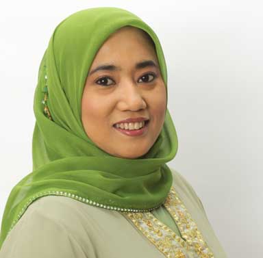 Nana Firman, co-founder of the Global Muslim Climate Network: “We were discussing how to bring our position to the forefront. Then the pope released Laudato Si [in June 2015] and we were, like, perfect! It stimulated and inspired us. Two months later, we released the Islamic Declaration on Climate Change.” Since then, she stressed, “a lot has been going on, even if it hasn’t received much media attention.” Photo courtesy of the Global Muslim Climate Network