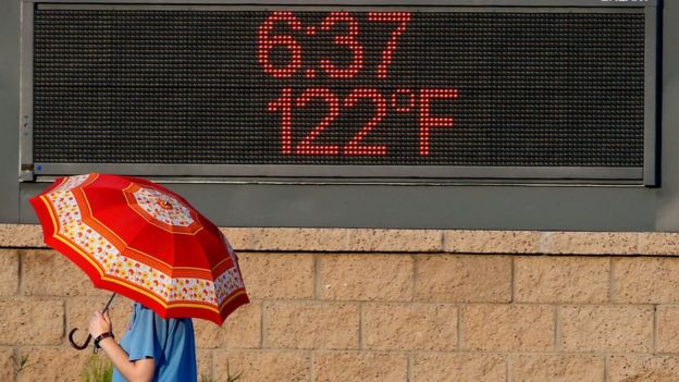 Global warming could mean temperature readings like this get more common