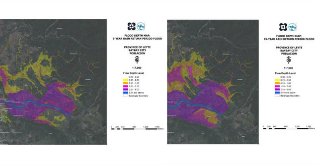 HAZARD MAPS. The resolution maps and data turned over by VSU to local government units in Easter Visayas are the produce of their three years of research