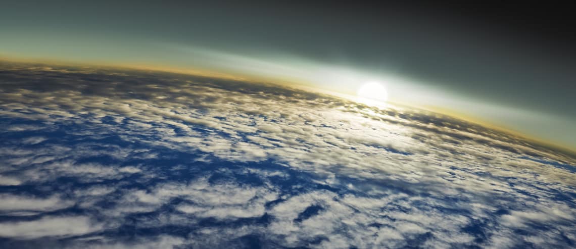 Spreading sulphate aerosol into the atmosphere could have a cooling effect on the planet, scientists say. But adding one pollutant to temporarily counter another might not be the answer. Photo: Science Media Centre