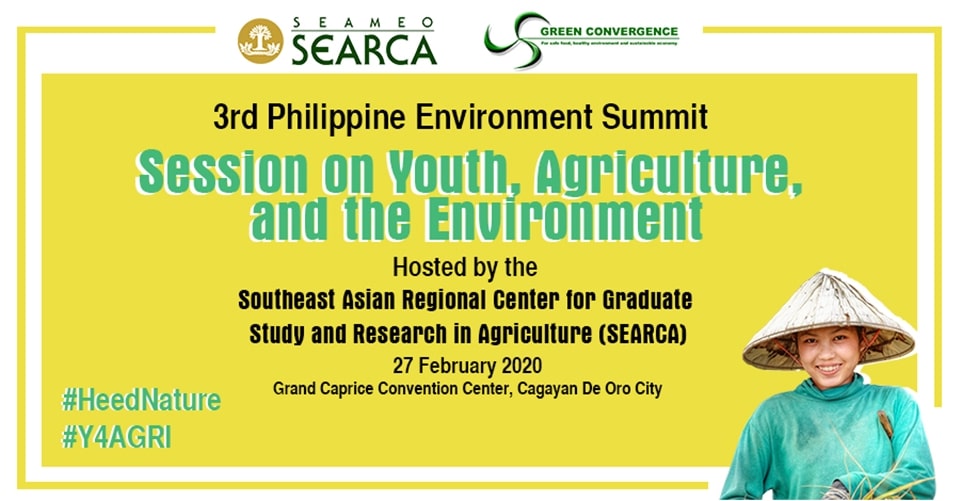 searca host youth session 3rd ph environment summit 01