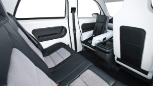 EVA seats are cooled individually by an overhead air conditioning system.