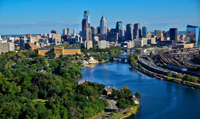 Philadelphia, PA deploys green infrastructure to reduce stormwater pollution and saves billions of dollars (Source: Philadelphiaift.org).