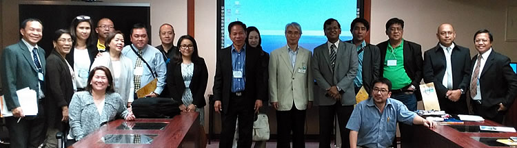 The Philippine delegation with Yuju Aoyagi, Executive Director of Control and Inspection Department, Environment Bureau, Kitakyushu, who provided the orientation on Ecotown Projects in Japan.