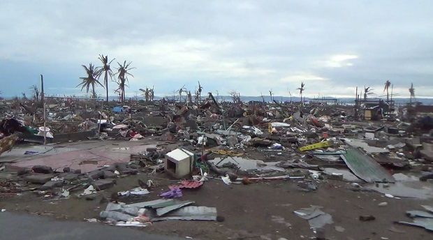 Sixteen major cities in the country including Tacloban, which was flattened by Supertyphoon Yolanda in November 2013, are not ready for the effects of climate change, according to a study by the World Wildlife Fund and the BPI Foundation. Photo by Ryan Leagogo/INQUIRER.net FILE PHOTO