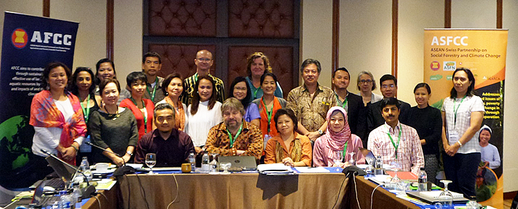 ASFCC workshop attendees during the Planning Meeting in Jakarta, Indonesia.