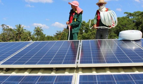 Cambodia ‘to achieve 20 percent of energy supplies from solar’