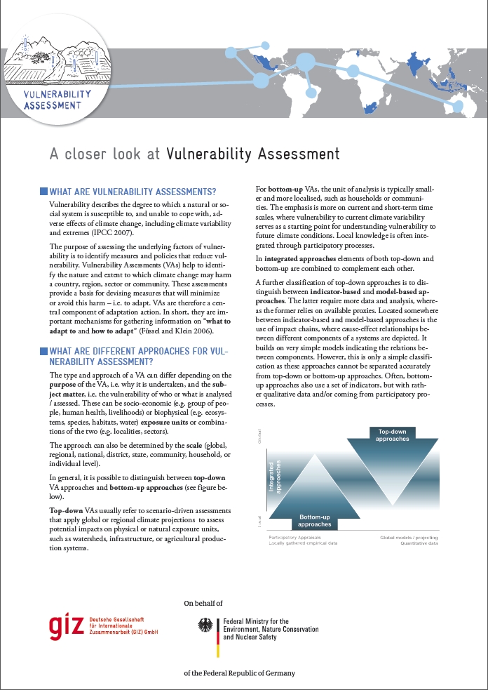 A closer look at Vulnerability Assessment