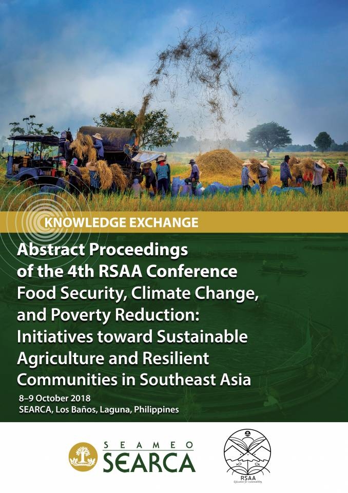 Abstract Proceedings of the 4th RSAA Conference: Food Security, Climate Change, and Poverty Reduction