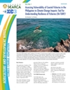 Assessing Vulnerability of Coastal Fisheries in the Philippines to Climate Change Impacts: Tool for Understanding Resilience of Fisheries (VA-TURF)