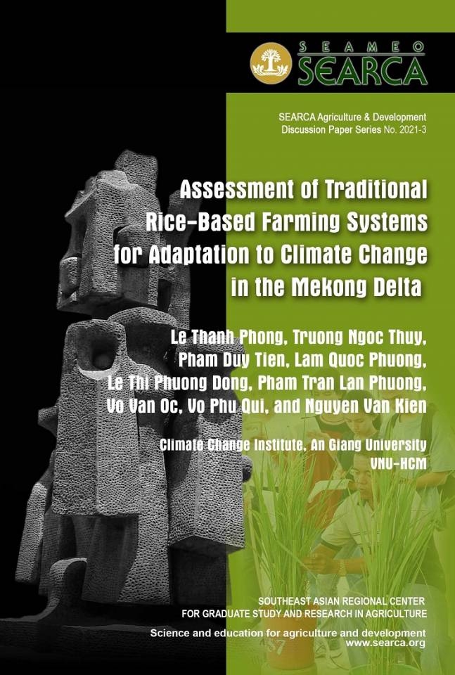 Assessment of Traditional Rice-Based Farming Systems for Adaptation to Climate Change in the Mekong Delta