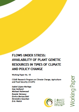 Flows Under Stress: Availability of Plant Genetic Resources in Times of Climate and Policy Change